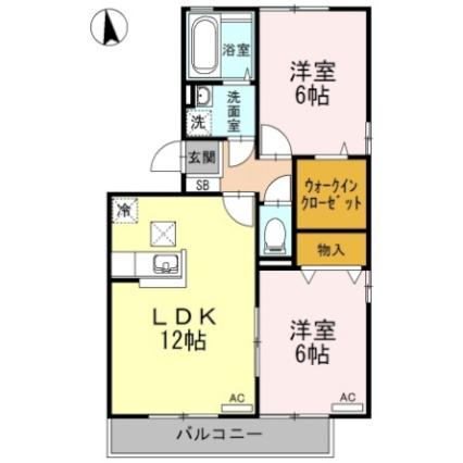 リビングタウン旭川B_間取り_0