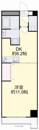 岡山県岡山市南区新保(賃貸マンション1DK・3階・40.00㎡)の写真 その2