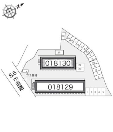 レオパレス西市Ｂ 104｜岡山県岡山市南区西市(賃貸アパート1K・1階・22.70㎡)の写真 その22