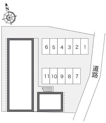 レオパレスミッドフォート 103 ｜ 岡山県岡山市北区青江５丁目（賃貸アパート1K・1階・19.87㎡） その21