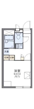 レオパレスリベルタ 204｜岡山県岡山市東区瀬戸町江尻(賃貸アパート1K・2階・20.28㎡)の写真 その2