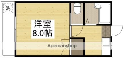 ラ・ヴィータ西市 402｜岡山県岡山市南区西市(賃貸マンション1K・3階・23.00㎡)の写真 その2