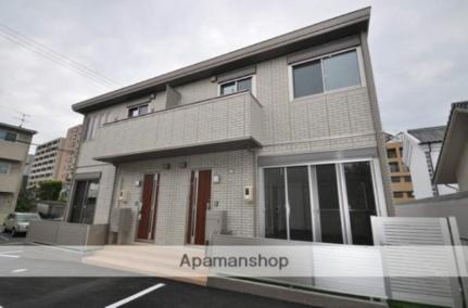 メゾン番町II 1 ｜ 岡山県岡山市北区番町１丁目（賃貸テラスハウス3LDK・2階・81.47㎡） その1