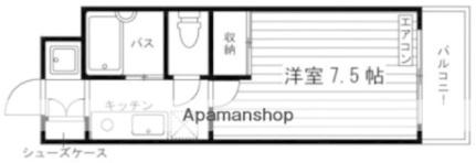 トゥレ・カーサ伊福町 105 ｜ 岡山県岡山市北区伊福町３丁目（賃貸マンション1K・1階・21.33㎡） その2