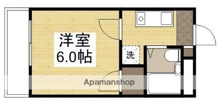 ルポール今 307｜岡山県岡山市北区今７丁目(賃貸マンション1K・3階・19.80㎡)の写真 その2