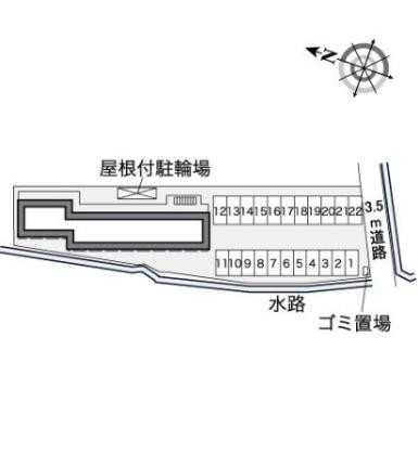 レオパレス瀬戸西 104｜岡山県岡山市東区瀬戸町下(賃貸アパート1K・1階・20.28㎡)の写真 その25