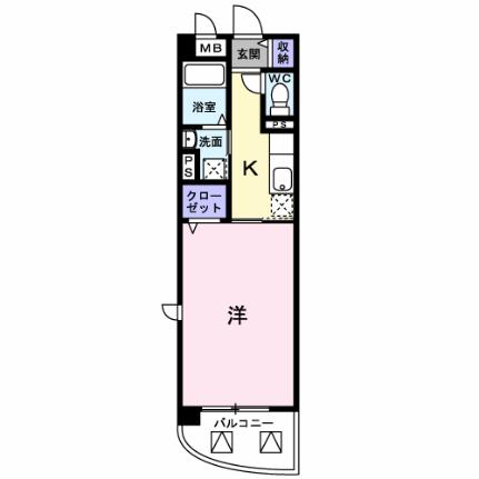 サン・フィールド 311｜岡山県岡山市北区平田(賃貸マンション1K・3階・31.97㎡)の写真 その2