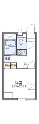 レオパレスアストロズ関 203｜岡山県岡山市中区関(賃貸アパート1K・2階・20.28㎡)の写真 その2