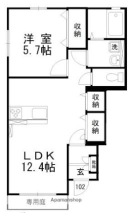 セントラルシティシミズ_間取り_0