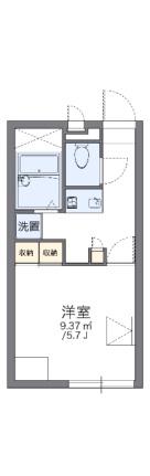 レオパレス平吉 208｜岡山県岡山市北区平田(賃貸アパート1K・2階・20.28㎡)の写真 その2