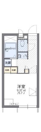 レオパレスピュア高松 106｜岡山県岡山市北区高松原古才(賃貸アパート1K・1階・20.28㎡)の写真 その2