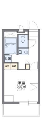 レオパレスホワイトテリア 103｜岡山県岡山市南区豊成１丁目(賃貸マンション1K・1階・20.28㎡)の写真 その2