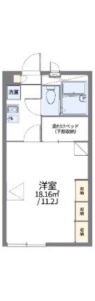 レオパレス福岡Ａ 205｜岡山県瀬戸内市長船町福岡(賃貸アパート1K・2階・26.49㎡)の写真 その2