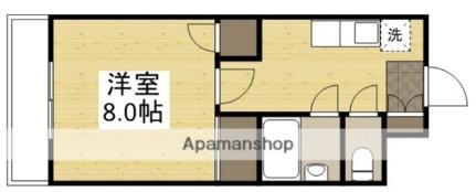 岡山県岡山市北区大元２丁目(賃貸マンション1K・1階・27.36㎡)の写真 その2