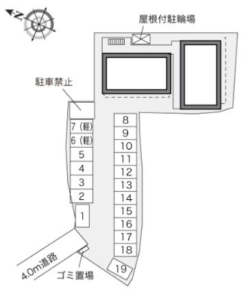 レオパレス小室 202｜岡山県岡山市北区宿(賃貸アパート1K・2階・22.35㎡)の写真 その18