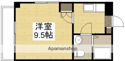 岡山県岡山市北区津島南２丁目(賃貸マンション1K・4階・31.39㎡)の写真 その2