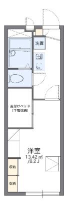 レオパレス小室 202｜岡山県岡山市北区宿(賃貸アパート1K・2階・22.35㎡)の写真 その2