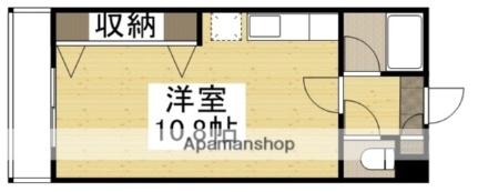 岡山県岡山市北区七日市西町(賃貸マンション1R・4階・28.00㎡)の写真 その2