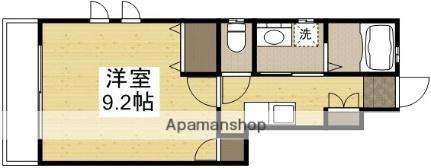 岡山県岡山市北区津島京町３丁目（賃貸アパート1K・1階・33.12㎡） その2