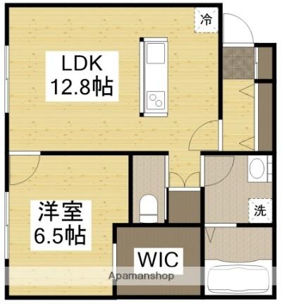 アルページュ中畝 102｜岡山県倉敷市中畝４丁目(賃貸アパート1LDK・1階・49.00㎡)の写真 その2