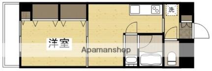 ルミエール松島 318｜岡山県倉敷市松島(賃貸マンション1K・3階・31.32㎡)の写真 その2
