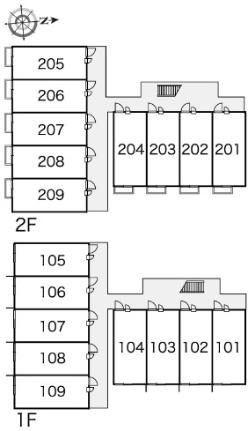 レオパレスルピナス高柳東町 202 ｜ 岡山県岡山市北区高柳東町（賃貸アパート1K・2階・23.18㎡） その12