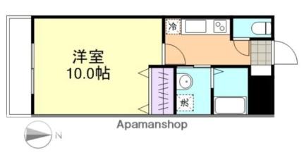 岡山県倉敷市水江(賃貸マンション1K・2階・30.72㎡)の写真 その2