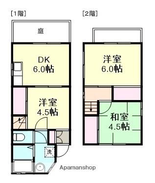 岡山県倉敷市川入(賃貸アパート3DK・1階・48.47㎡)の写真 その2