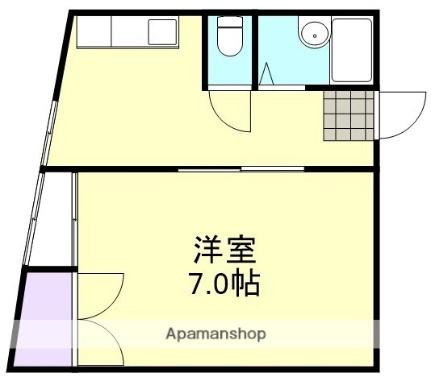 エミリービル ｜岡山県倉敷市鳥羽(賃貸マンション1K・2階・25.00㎡)の写真 その2