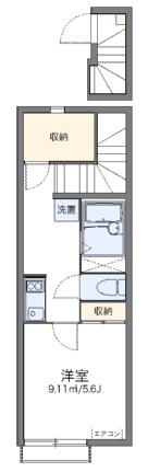 レオネクストプレステージ池田 201｜岡山県倉敷市笹沖(賃貸アパート1K・2階・25.34㎡)の写真 その2