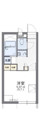 レオパレスウイング新福 104｜岡山県岡山市南区新福１丁目(賃貸アパート1K・1階・20.28㎡)の写真 その2