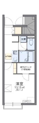 レオネクストＴ＆Ｋ 106｜岡山県岡山市北区今保(賃貸アパート1K・1階・23.61㎡)の写真 その2