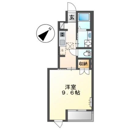 エピナール 101 ｜ 岡山県総社市三輪（賃貸アパート1K・1階・31.41㎡） その2