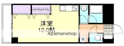 岡山県倉敷市松島(賃貸マンション1R・3階・31.32㎡)の写真 その2