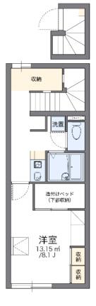 レオパレスすずらん 201｜岡山県倉敷市西富井(賃貸アパート1K・2階・28.02㎡)の写真 その2