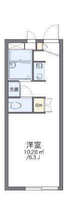 レオパレストヨハマ 201｜岡山県岡山市南区豊浜町(賃貸アパート1K・2階・19.87㎡)の写真 その2