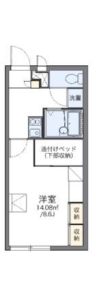 レオパレスａｌｆａ 205｜岡山県倉敷市玉島阿賀崎３丁目(賃貸アパート1K・2階・23.18㎡)の写真 その2