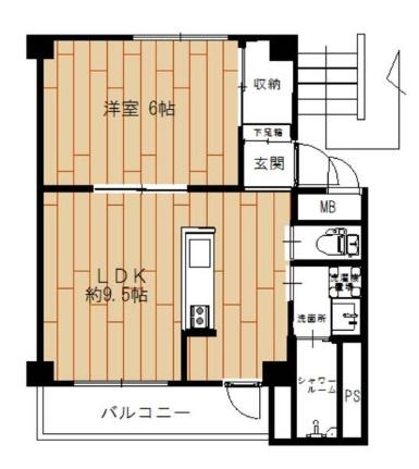 ビレッジハウス真備第二2号棟 0106 ｜ 岡山県倉敷市真備町有井（賃貸マンション1LDK・1階・33.14㎡） その2