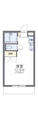 レオパレスＮＡＩＴＯＵＡ 207｜岡山県倉敷市堀南(賃貸アパート1K・2階・22.86㎡)の写真 その2