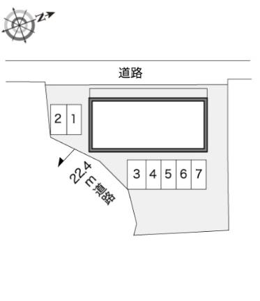 レオパレスハピネス米倉 101｜岡山県岡山市南区米倉(賃貸アパート1K・1階・23.71㎡)の写真 その14