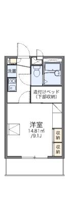 レオパレス浜野一丁目 304｜岡山県岡山市南区浜野１丁目(賃貸マンション1K・3階・23.18㎡)の写真 その2