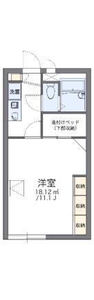 レオパレスサニープレイＢ 102｜広島県福山市曙町４丁目(賃貸アパート1K・1階・26.49㎡)の写真 その2