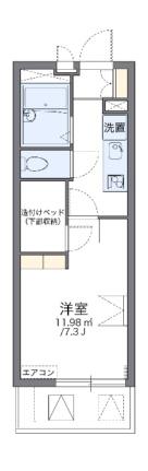 レオパレスＭＡＴＳＵＭＯＴＯ 201｜広島県福山市木之庄町３丁目(賃貸マンション1K・2階・20.81㎡)の写真 その2