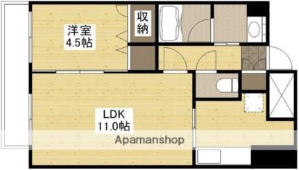 ＭＳＫ牛田 502｜広島県広島市東区牛田早稲田１丁目(賃貸マンション1LDK・5階・34.85㎡)の写真 その2