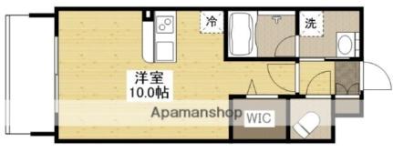 広島県広島市南区比治山町(賃貸マンション1R・10階・25.14㎡)の写真 その2