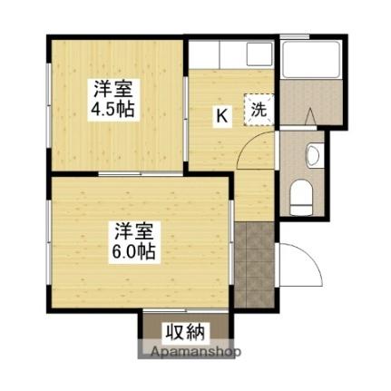 広島県広島市中区大手町５丁目(賃貸マンション2K・4階・30.00㎡)の写真 その2