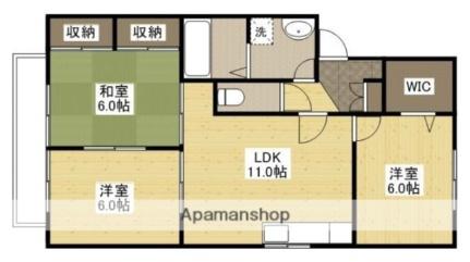 ハイカムール西 103｜広島県広島市西区井口台１丁目(賃貸アパート3LDK・1階・65.41㎡)の写真 その2