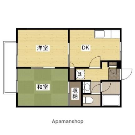 サンライフ多治米 101｜広島県福山市多治米町５丁目(賃貸アパート2DK・1階・40.92㎡)の写真 その2