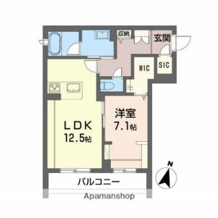 ソール　デ　リーヴル　西町（ＢＥＬＳ認証） 204｜広島県福山市西町１丁目(賃貸マンション1LDK・2階・52.81㎡)の写真 その2