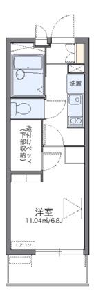 レオパレス白ゆり 304｜広島県福山市東陽台１丁目(賃貸マンション1K・3階・19.87㎡)の写真 その2